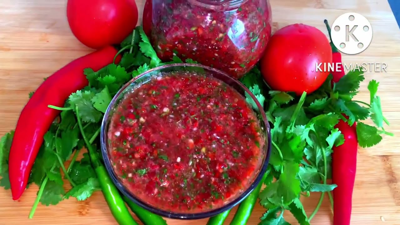 طرز تهیهٔ چتنی افغانی (چتنی سرخ) / Afghan Red Chutney