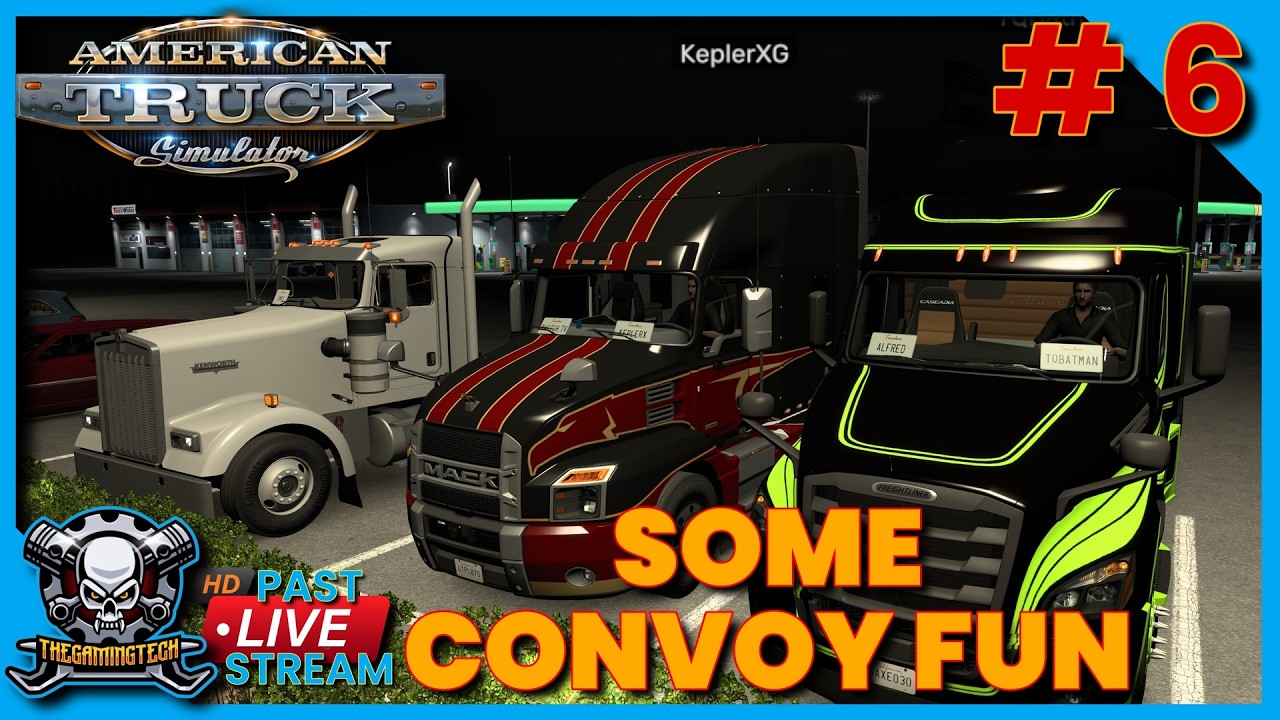 American Truck Simulator: From Debt to Dynasty - Live Stream - Part 6