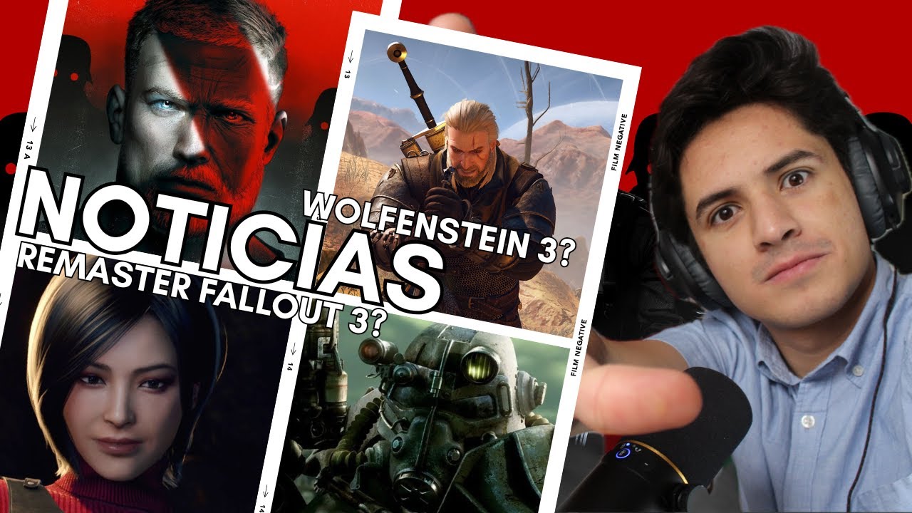 Ada Wong en Resident Evil Requiem | Remaster de Fallout 3 y Wolfenstein 3 es REAL