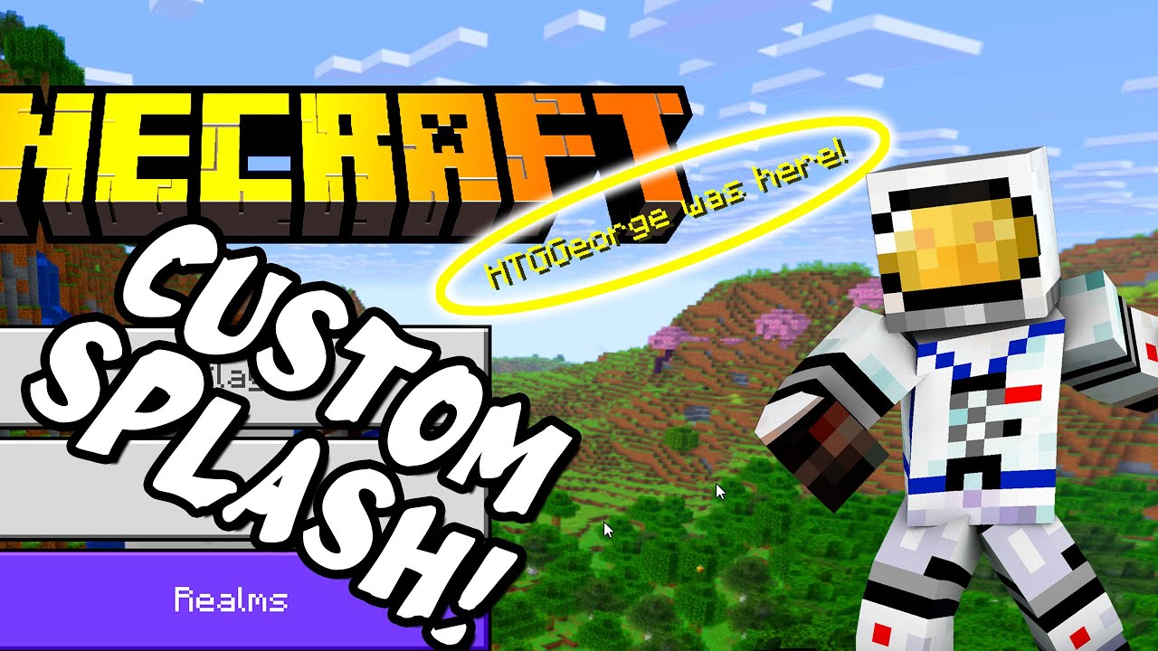 How to Add Custom Splash Text in Minecraft Bedrock! (Step-by-Step)
