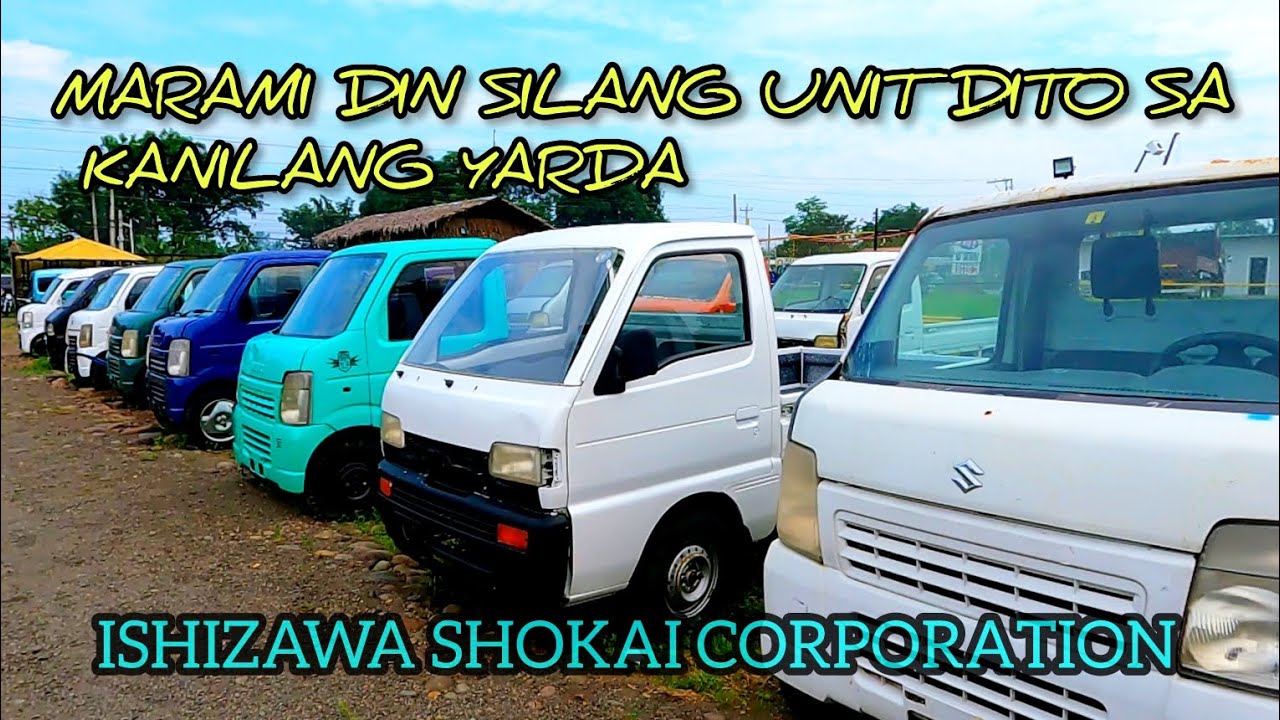 ISANG YARDA NA NAMN ATING NAPUNTAHAN ISHIZAWA SHOKAI CORPORATION. MARAMI SILANG SURPLUS TRUCKS DITO.
