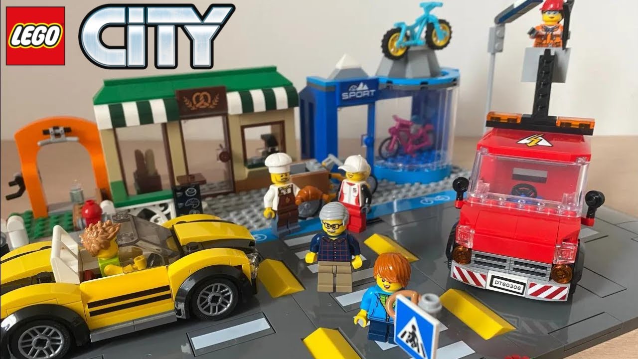 Lego City Shopping Street 60306 Speed Build