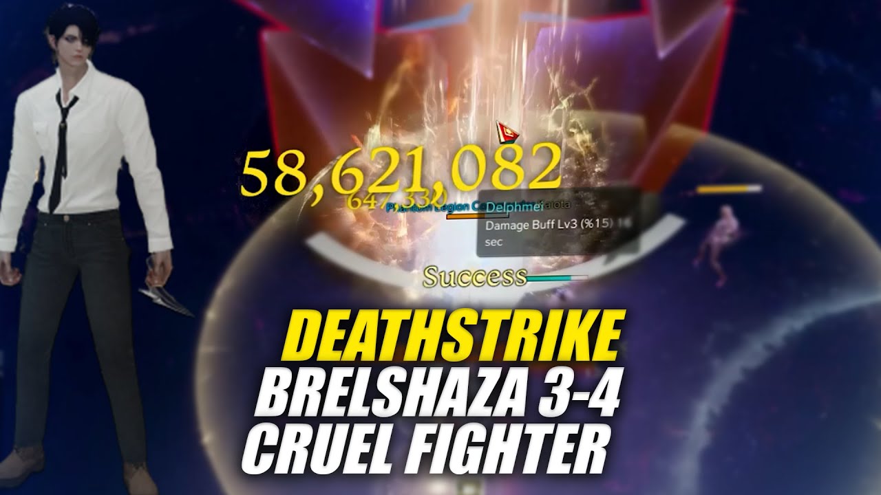 1500 Deathstrike SHARPSHOOTER Brelshaza Gate 3-4 Cruel Fighter | Lost Ark: PvE 로스트아크