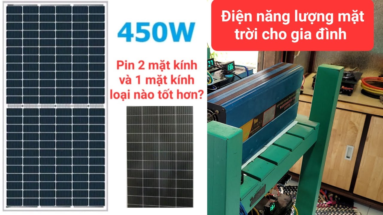 Pin Mặt Trời Loại 2 Mặt Kính Có Tốt Hơn Loại 1 Mặt Kính Không? - Đam mê năng lượng