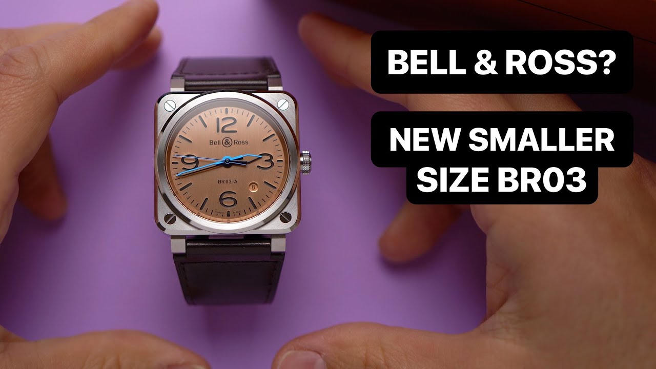 Что мы думаем о Bell & Ross? Новый размер, BR03, медь.