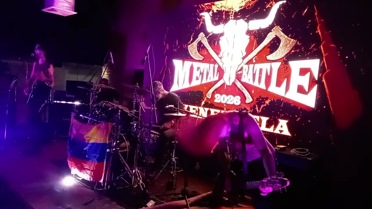 The Silent Of Death. En vivo En El Wacken Metal Battle Venezuela 2026.