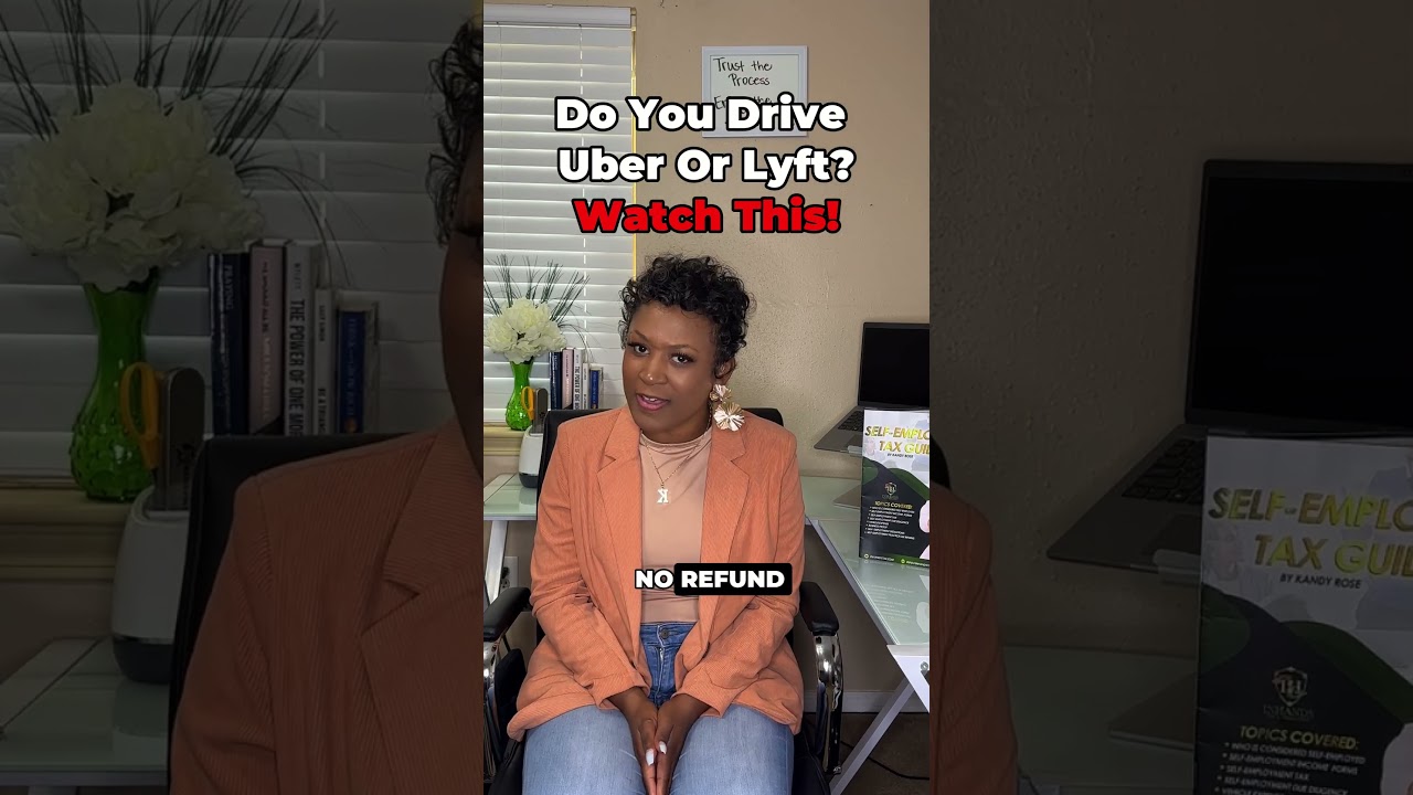 Must-Know Tax Deductions for Uber & Lyft Drivers 💸🧾🚖#taxeducation  #uberlife