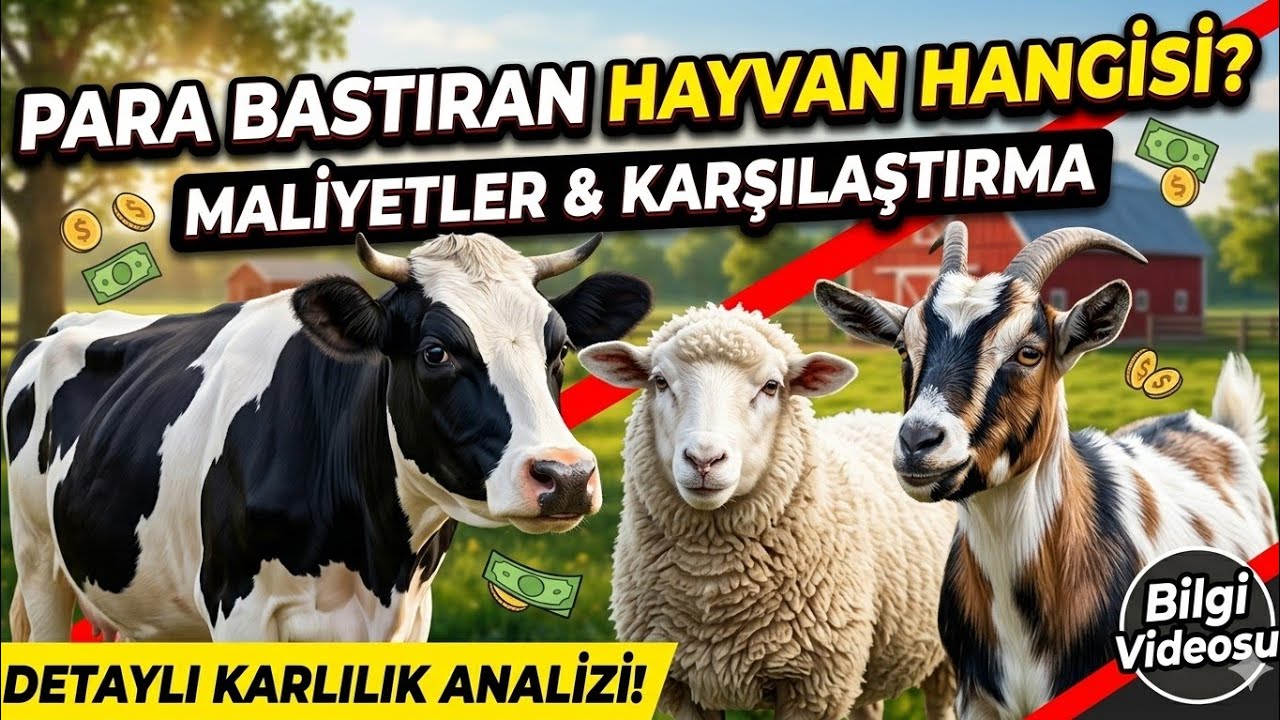KEÇİ/KOYUN/İNEK hangisi daha kârlı