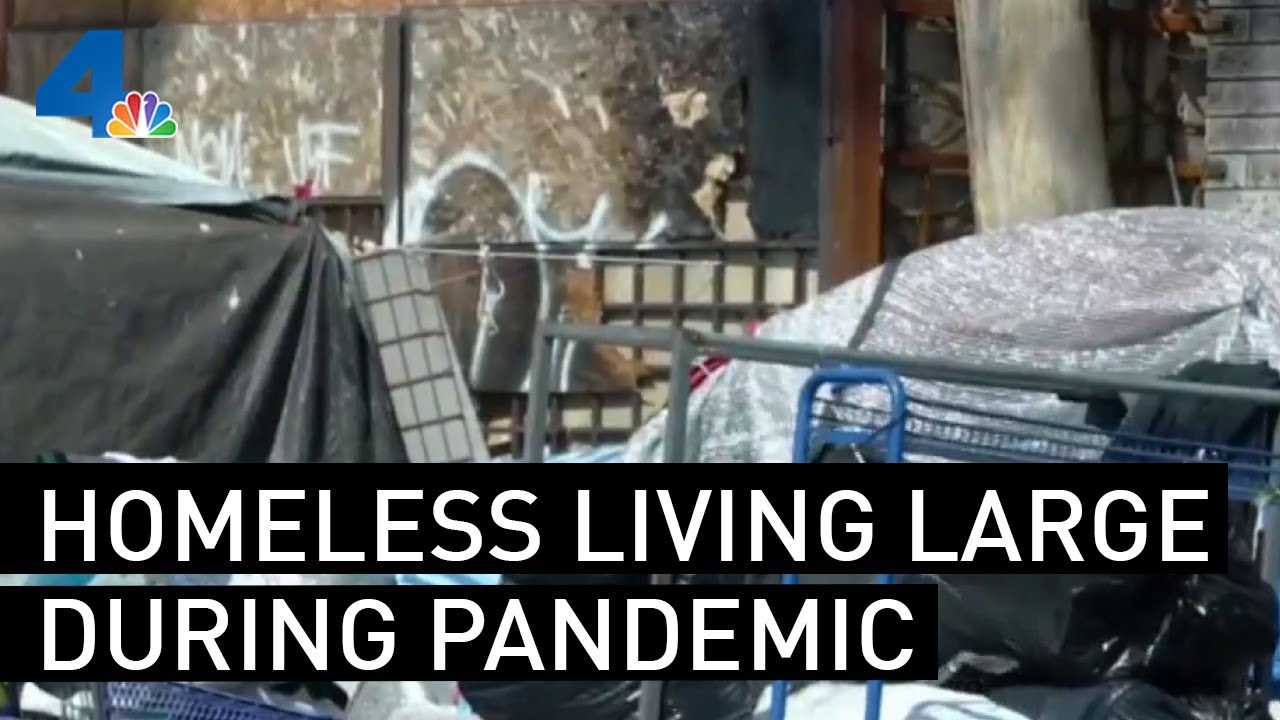 Some Homeless Tents in LA Have Showers, Electricity and Even ACs | NBCLA