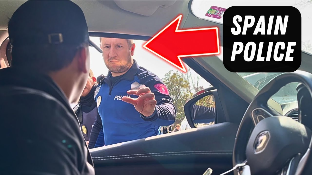 POLICE PULLED US OVER IN MADRID, SPAIN (SCARY SITUATION)