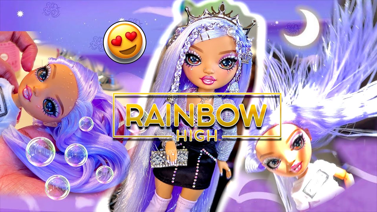 МОЙ НОВЫЙ ФАВОРИТ! | Rainbow Vision 💜Песня о тиаре👑 Распаковка + мытьё волос + новая укладка! (Ко...