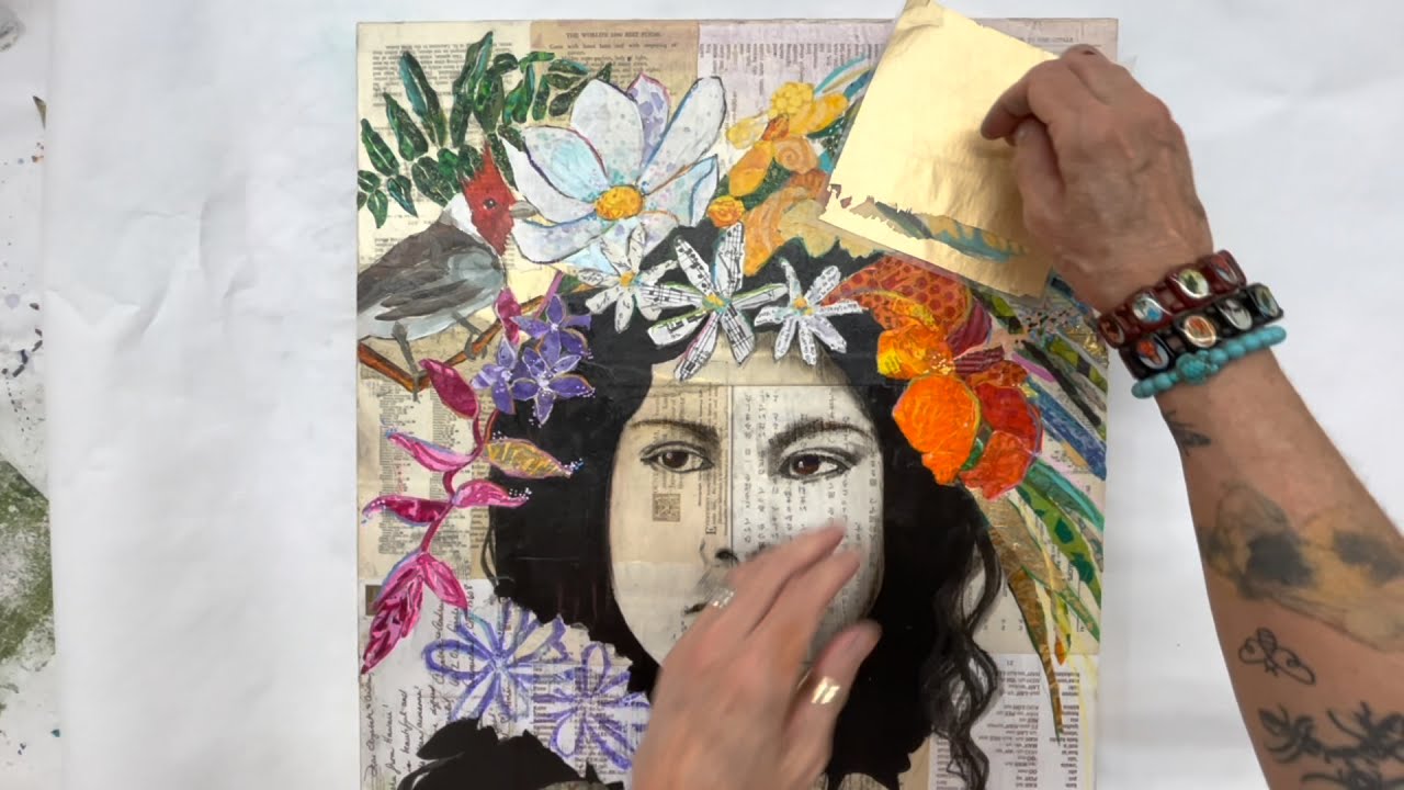 Applying Simple Metallic Gold Leaf–Tutorial Tidbits