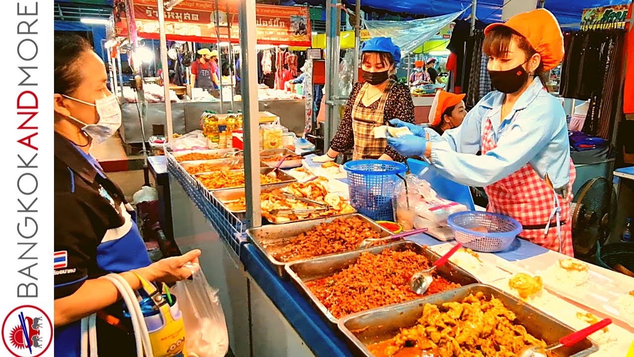 Daily STREET FOOD & Fresh Market в Бангкоке