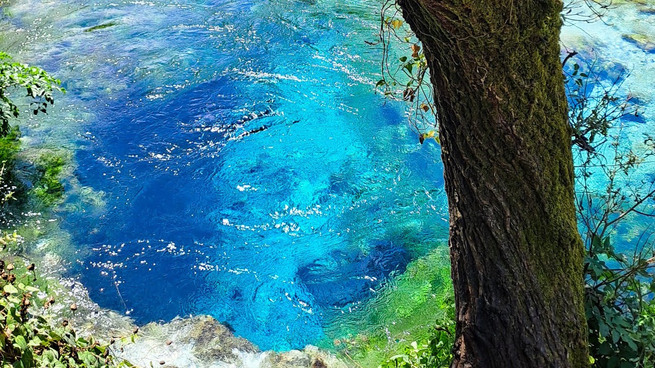 L'OCCHIO BLU IN ALBANIA.  CHE SPETTACOLO!!