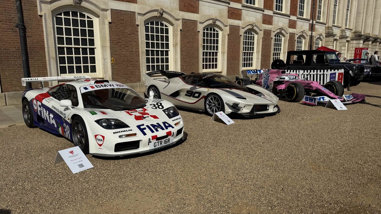 2025 Hampton Concours of Elegance - INSANE Hypercar and Classic Car Lineup!