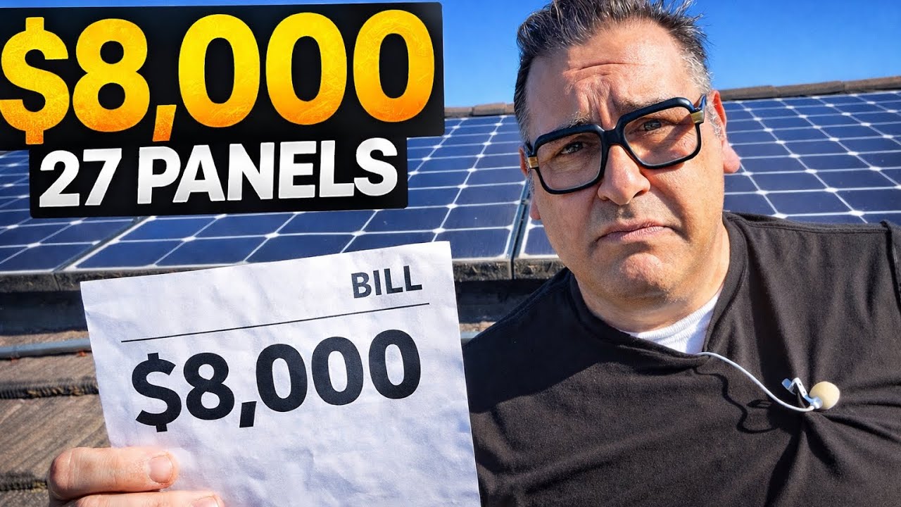 I Have 27 Solar Panels. PG&E Charged Me $8,000 Last Year!!