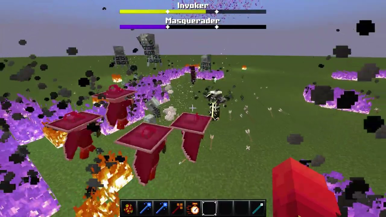 Illager invasion gang vs Masquerader