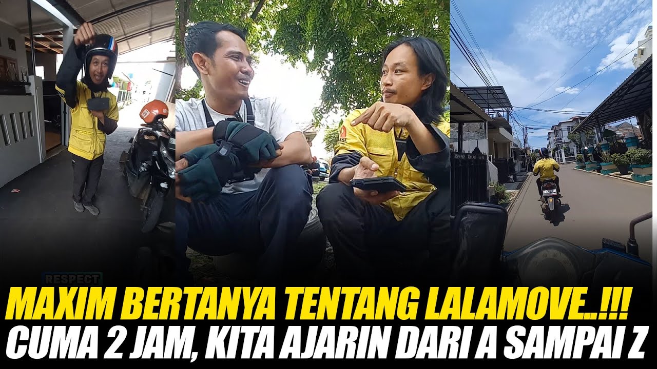 SOLIDARITAS sesama Ojol, Apa itu Lalamove...??? #lalamove #lalamoveindonesia 