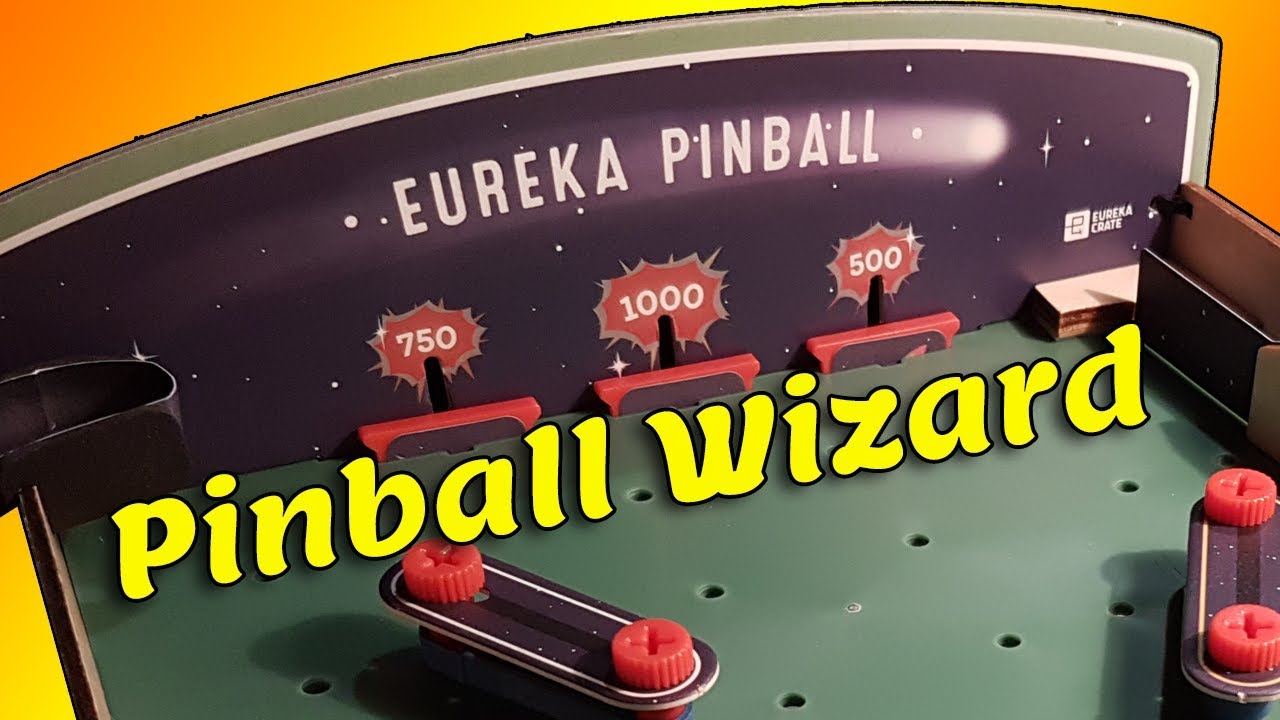 KiwiCo Eureka Crate Pinball Machine