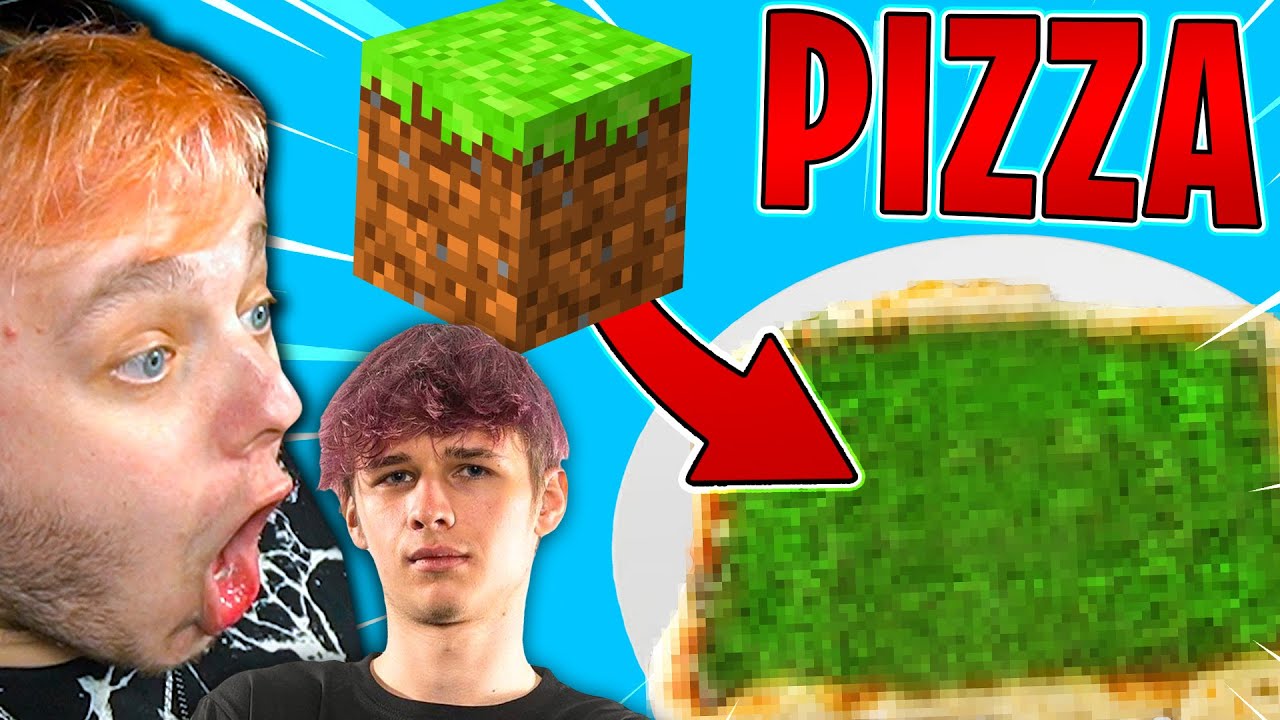 PEČEME MINECRAFT PIZZU!😱| Morry&@BowTeaG&@tady_lukas