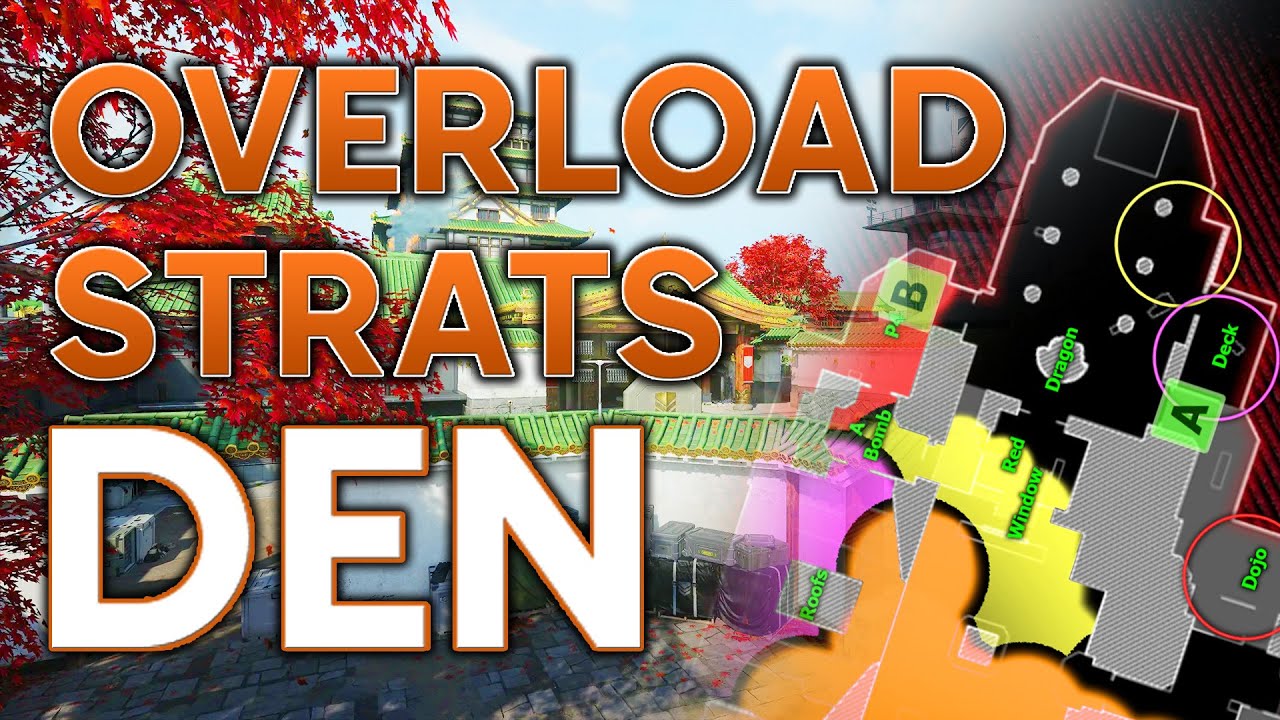 Руководство по точкам появления Overload в Den для рейтинговых матчей BO7!