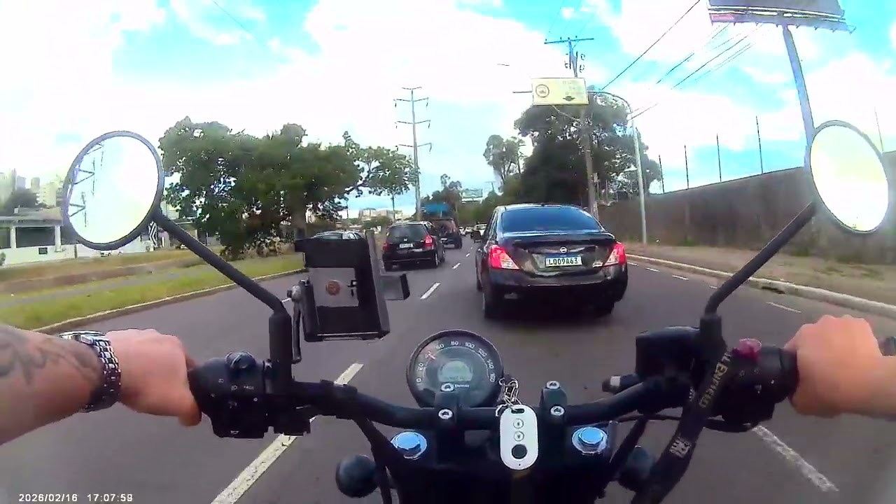 Hunter 350- uma volta em Porto Alegre 