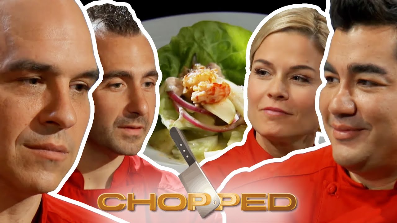 Chopped All-Stars: Crawfish, Cucumber, Beef Tendon | Full Episode Recap | S10 E9 | Food Network