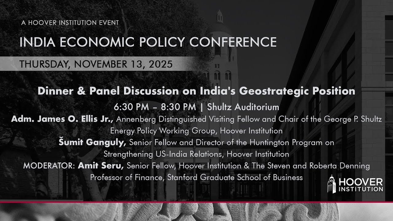 India's Geostrategic Position | Hoover Institution