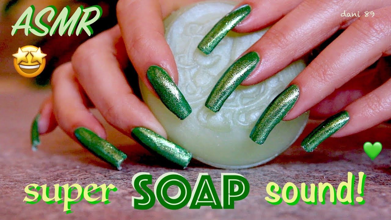 💚Velvet-Metallic GREEN theme🤩Super TINGLES💚Your fav TRIGGER! Satisfying ASMR:SOAP-scratches+tapping💚
