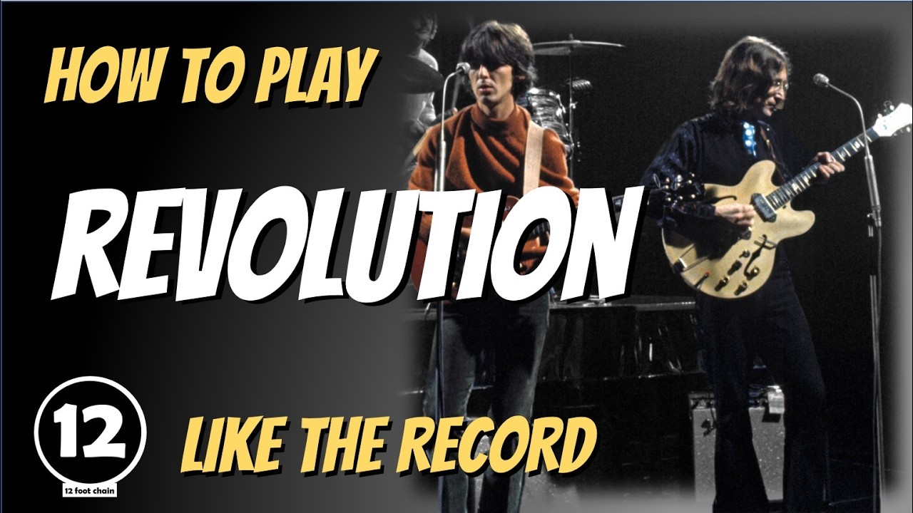 Revolution - The Beatles | Guitar Lesson