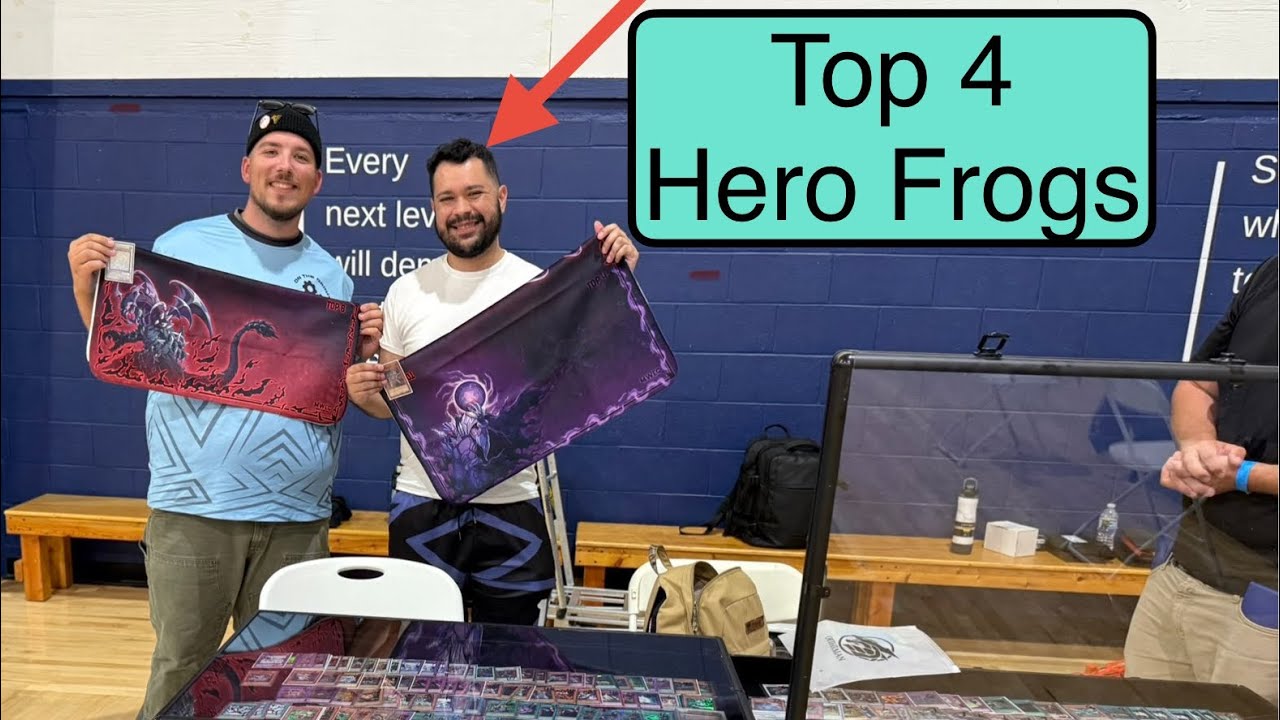 HT19 doesn’t play Blackwings and Gets Top 4 at MWEC w/ Dupeless Hero Frogs Deck Profile @HTnineteen 