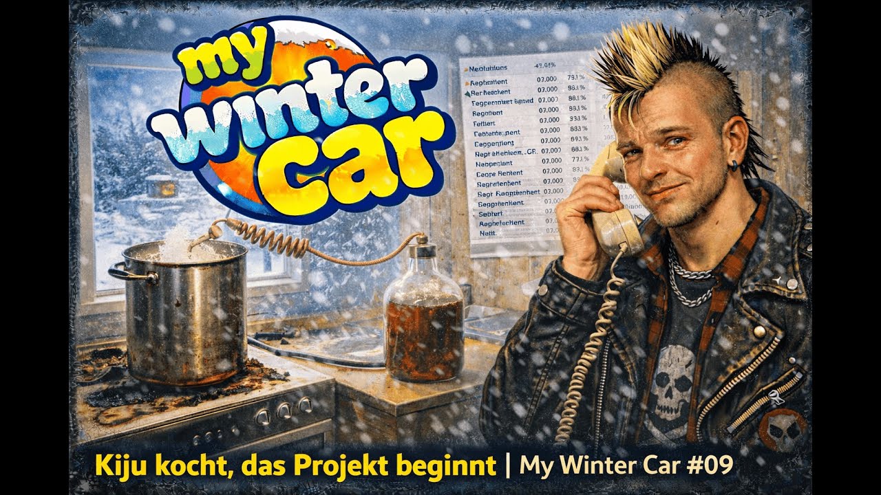 Kiju kocht, das Projekt beginnt | My Winter Car #09