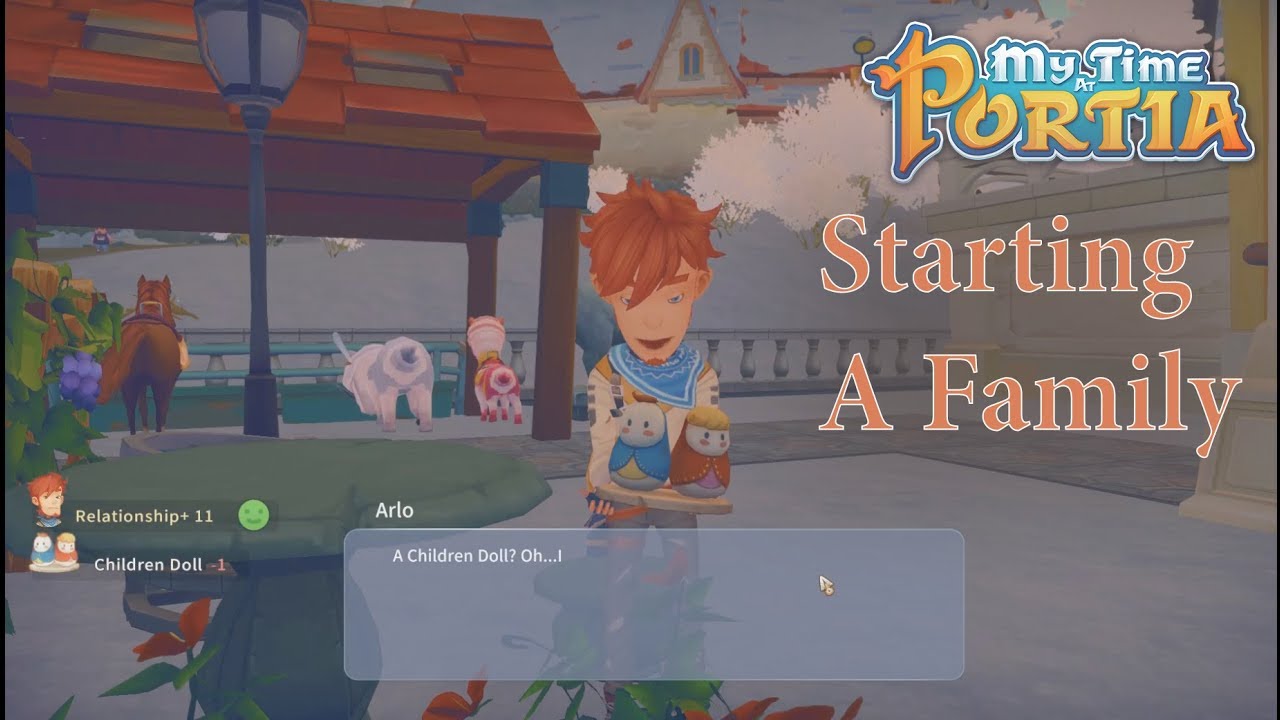 My Time At Portia :  Staring A Family