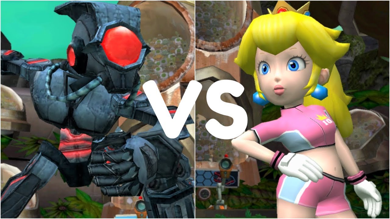 Super Mario Strikers - Super Team vs Peach - GameCube Gameplay (720p60fps)