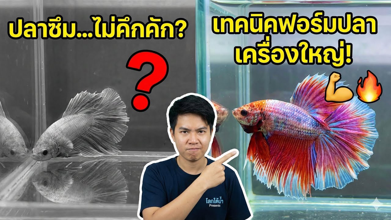 เผยเคล็ดลับฟอร์มปลากัดระดับแชมป์! ทำเองได้ง่ายๆ ที่บ้าน 🏆🐟
