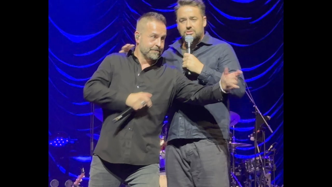 Alfie Boe and Jason Manford sing The Greatest Show at Blackpool 13th Oct 23