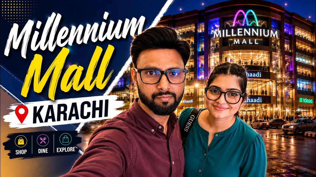 Millennium Mall to Saima Mall | Karachi Shopping Experience 