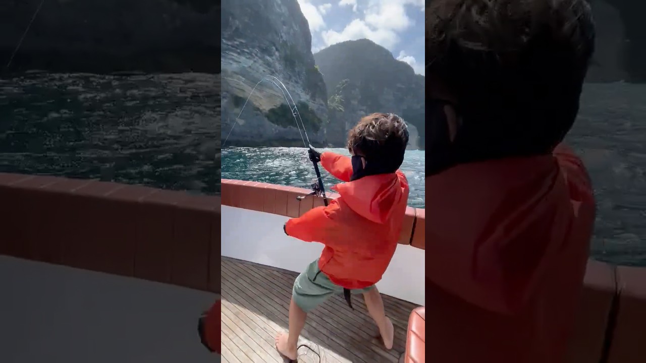 Insane GT Strike! Epic Giant Trevally Battle!