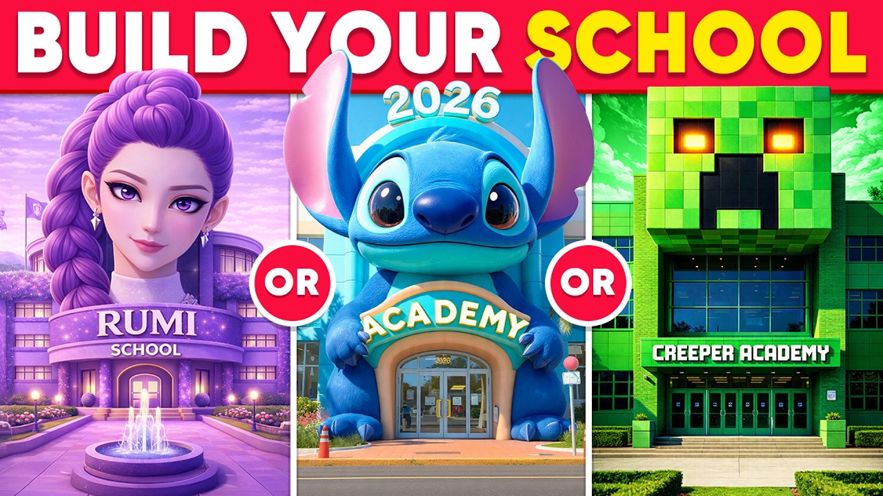 Would You Rather - Design Your Dream Luxury School 🏫🎓✨🌈 Daily Quiz