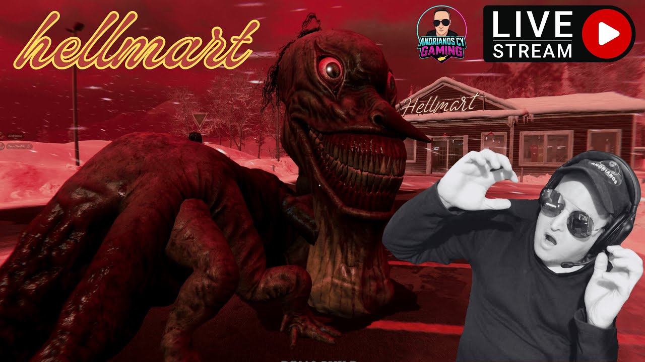 Παίζω για Πρώτη Φορά Horror Game και ήδη το μετάνιωσα 😱 HELLMART Demo LIVE