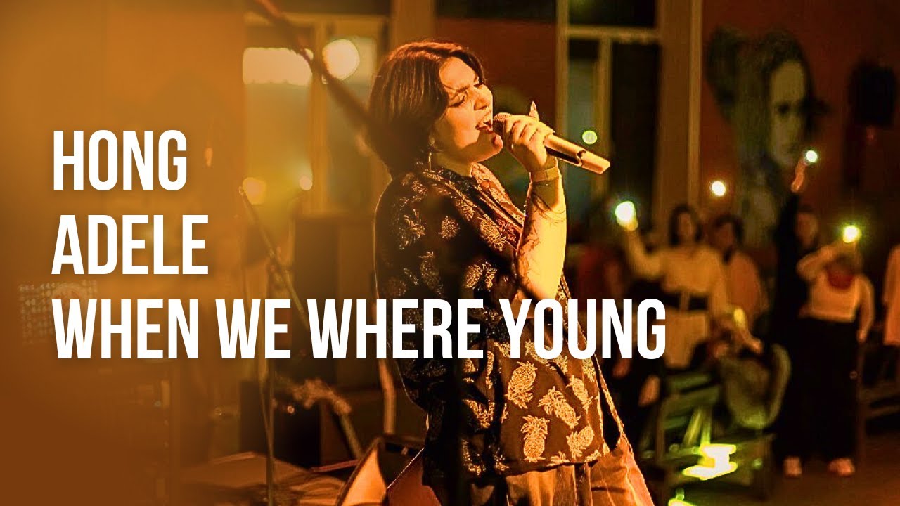 Вокальное выступление Hong - Adele - when we where young [ASIA ZONE | NIGHT PARTY]
