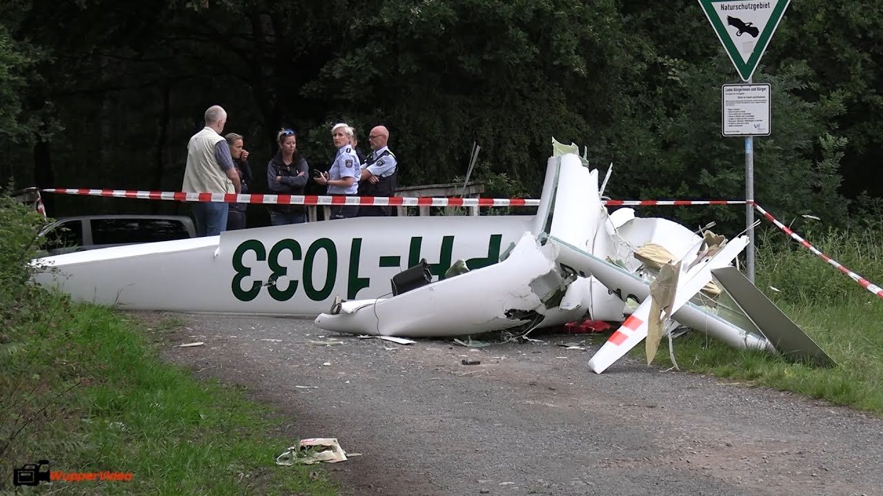 Flugzeugabsturz bei Dülmen - 2 Segelflieger-Piloten verlieren bei Flugunglück ihr Leben | 11.07.2020