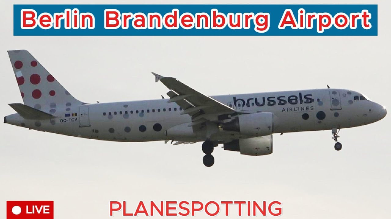 ✈️ BER✈️ | Planespotting LIVE | 10.03.2026 | Berlin Brandenburg Airport