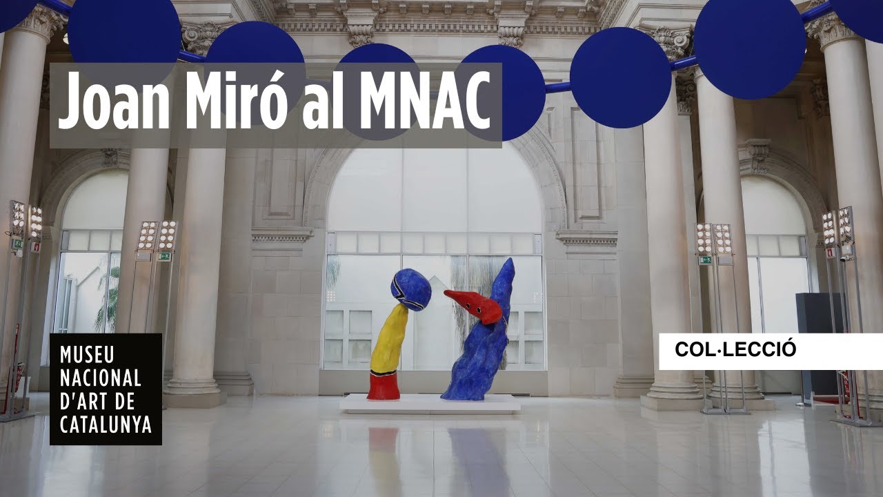 Parella d'enamorats dels jocs de flors d'ametller al MNAC I Joan Miró I MNAC