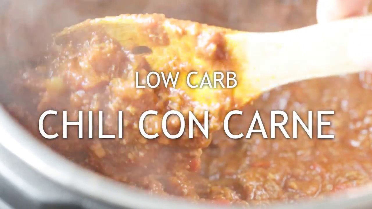 Low Carb Chili Con Carne using a slow cooker