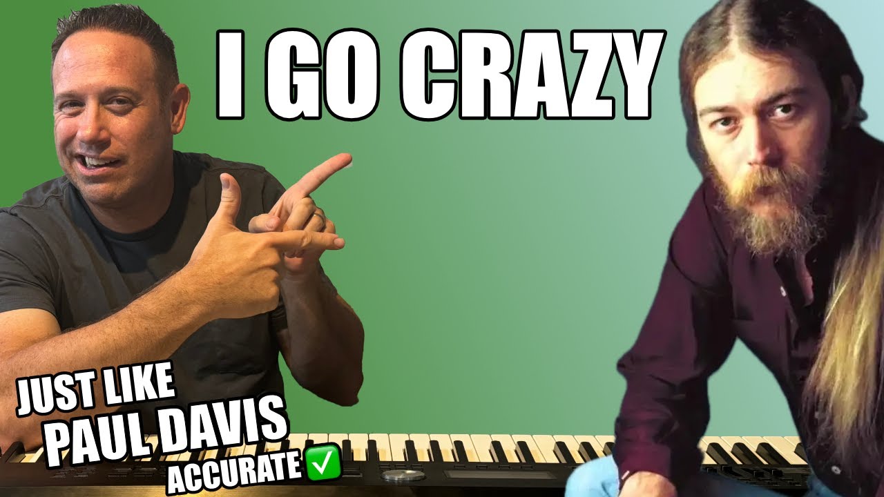 Learn To Play Piano | I Go Crazy - Paul Davis | Accurate Lesson | Easy Tutorial