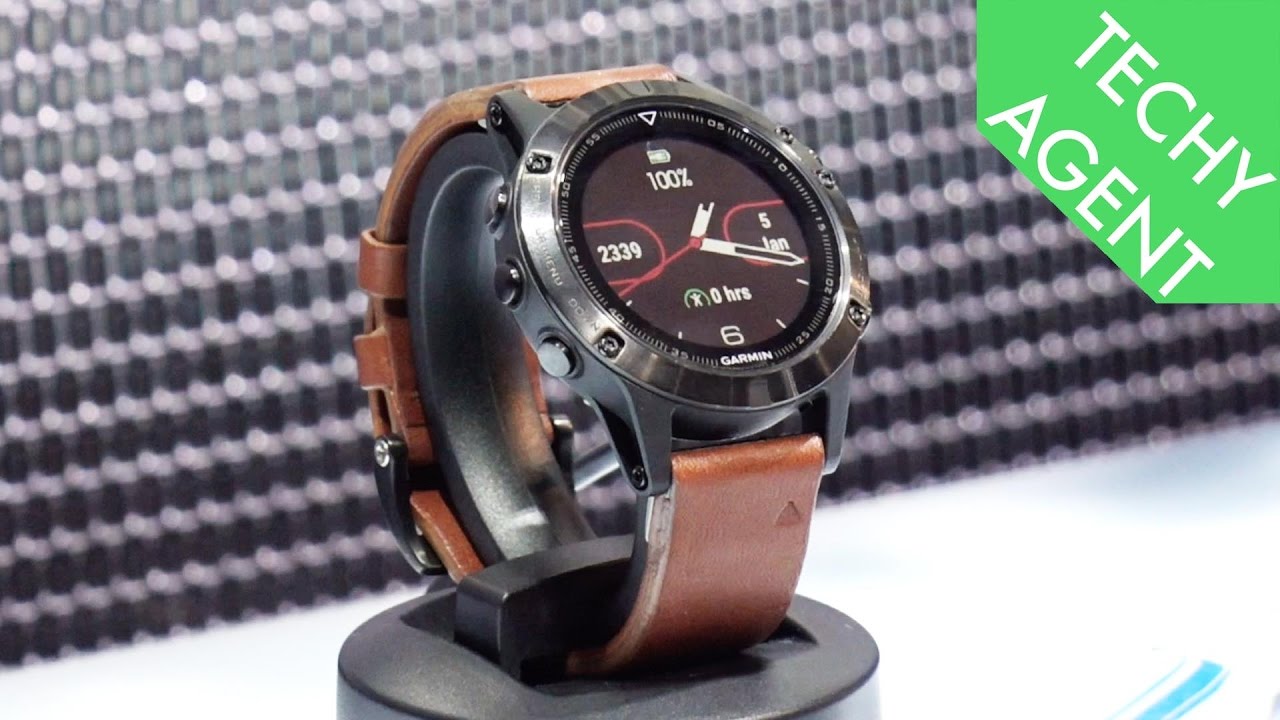 Hands On with Garmin Fenix 5, 5S, 5X at CES 2017