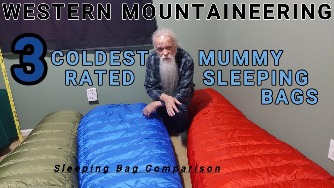 Три самых холодных спальных мешка из муми-пуха по версии Western Mountaineering