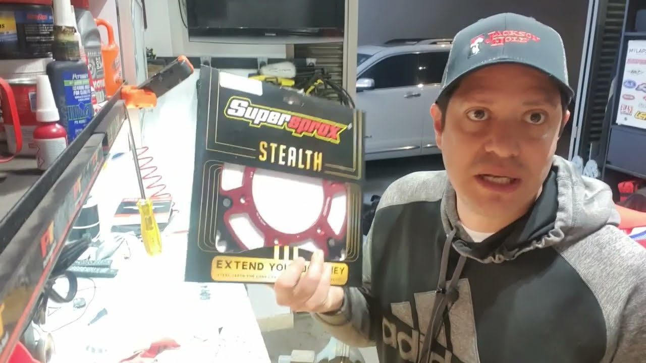 Unboxing de sprocket Supersprox! para moto enduro/cross