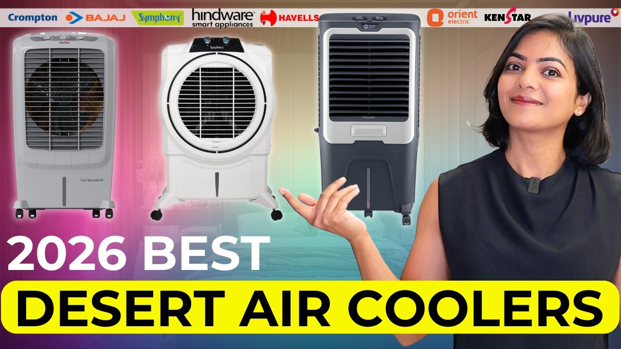 Best Air Cooler 2026 | Desert Air Coolers | Symphony vs Crompton vs Bajaj vs Hindware vs Orient